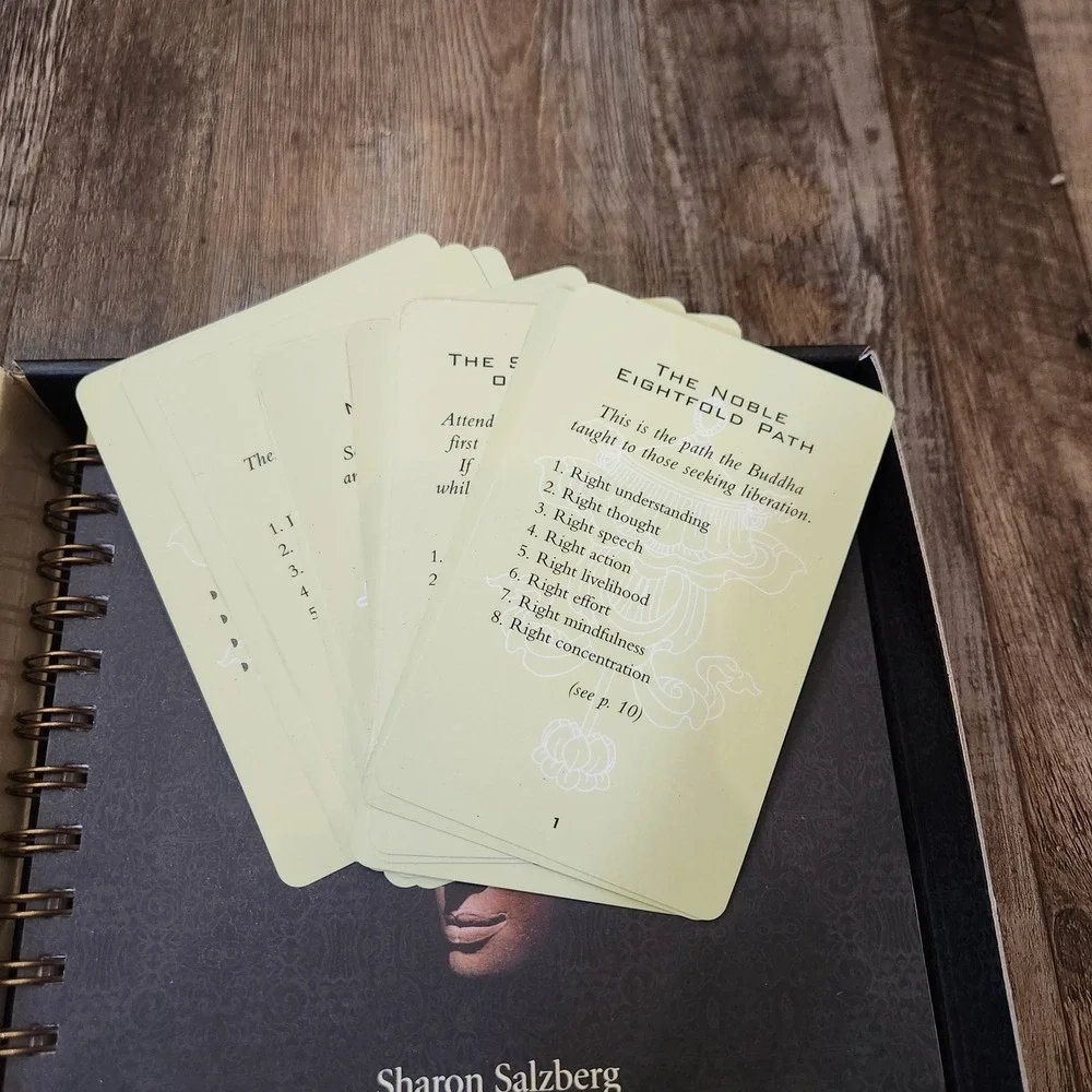 Insight Meditation Course Sharon Salzberg Joseph Goldstein Workbook 2 CDs Cards